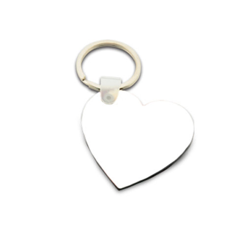 Portachiavi in legno a cuore