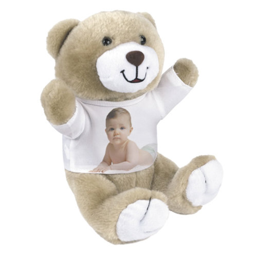 Peluche orso con t-shirt personalizzabile